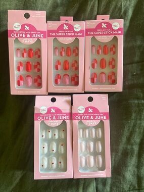 Olive & June Press-On Nail Sets x 5